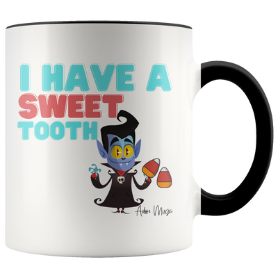 I Have A Sweet Tooth Coffee Mug - Adore Mugs