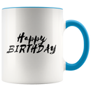 Designer Happy Birthday Coffee Mug - Adore Mugs