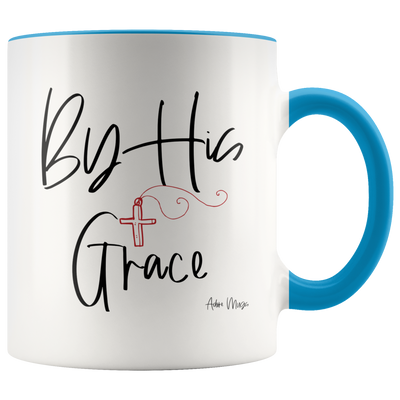 By His Grace Coffee Mug - Adore Mugs