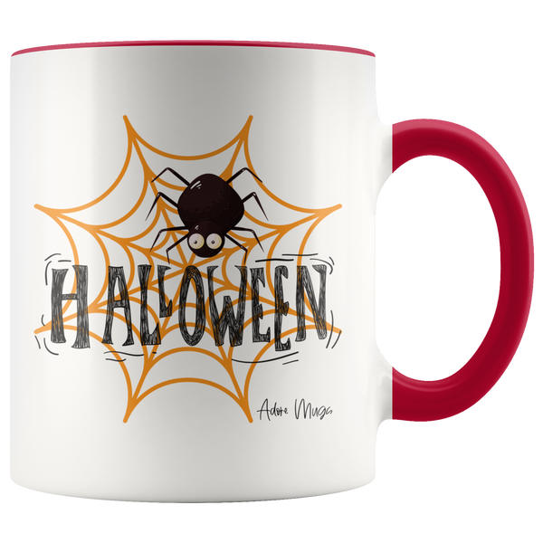 Spider Web Halloween Coffee Mug - Adore Mugs