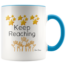 Keep Reaching For The Stars Coffee Mug - Adore Mugs