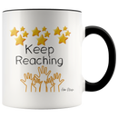 Keep Reaching For The Stars Coffee Mug - Adore Mugs