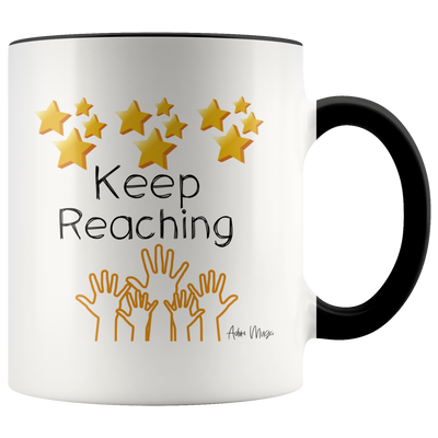 Keep Reaching For The Stars Coffee Mug - Adore Mugs