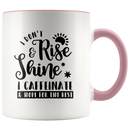 I Don't Rise and Shine I Caffeinate Coffee Mug - Adore Mugs