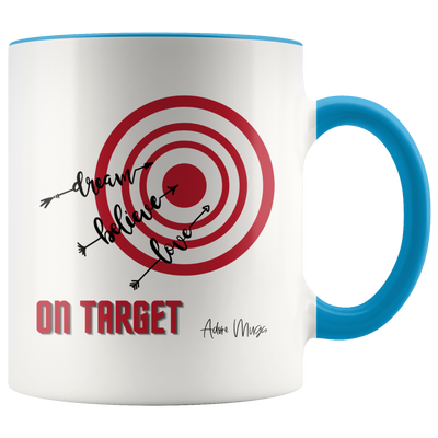On Target Coffee Mug - Adore Mugs