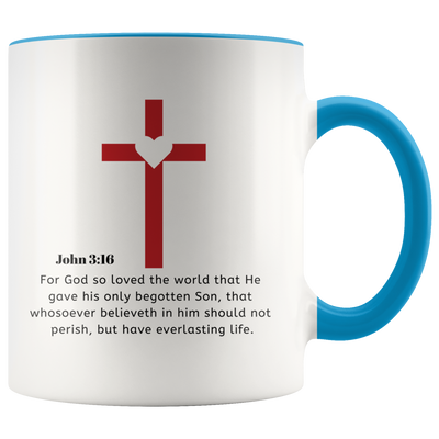 John 3:16 For God so Loved the World Coffee Mug - Adore Mugs