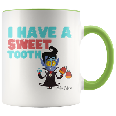 I Have A Sweet Tooth Coffee Mug - Adore Mugs