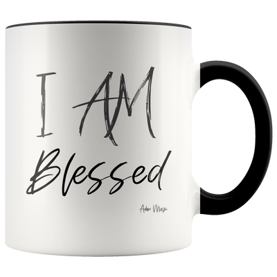 Stylish I Am Blessed Coffee Mug - Adore Mugs