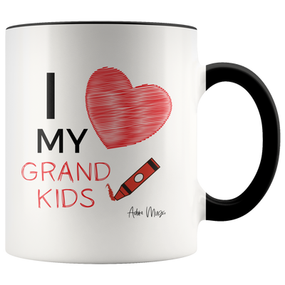 Adore Mugs I Love My Grandkids Coffee Mug - Adore Mugs