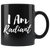 I A.M. Collection - I AM Radiant Black Coffee Mug - Adore Mugs