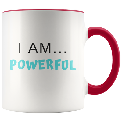 I A.M. Collection | I AM Powerful Coffee Mug - Adore Mugs