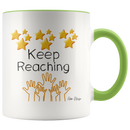 Keep Reaching For The Stars Coffee Mug - Adore Mugs