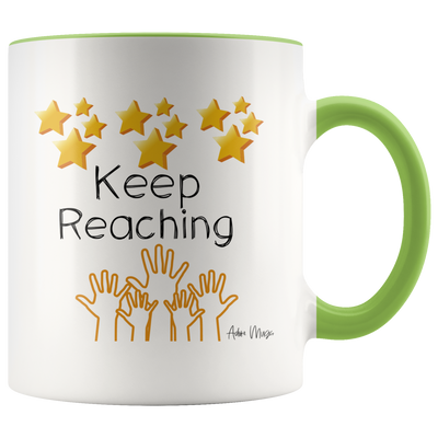 Keep Reaching For The Stars Coffee Mug - Adore Mugs