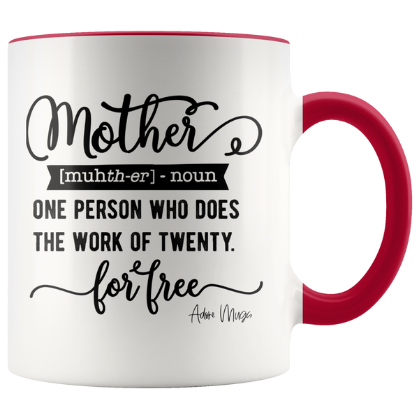 Definition of a Mother Coffee Mug - Adore Mugs