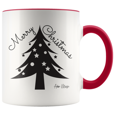 Adore Mugs Merry Christmas Tree Coffee Mug - Adore Mugs