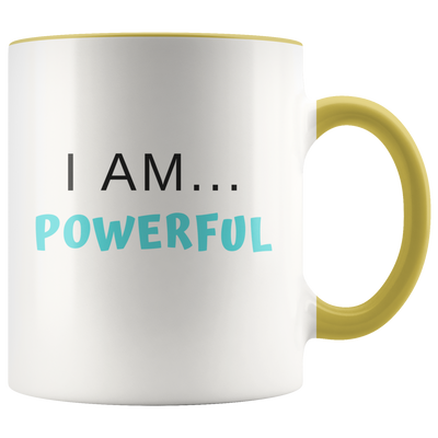 I A.M. Collection | I AM Powerful Coffee Mug - Adore Mugs