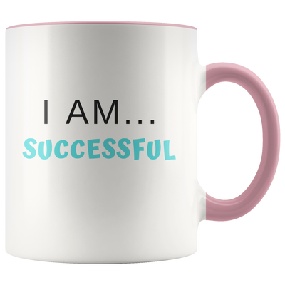I A.M. Collection | I AM Successful Coffee White Coffee Mug - Adore Mugs