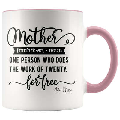 Definition of a Mother Coffee Mug - Adore Mugs