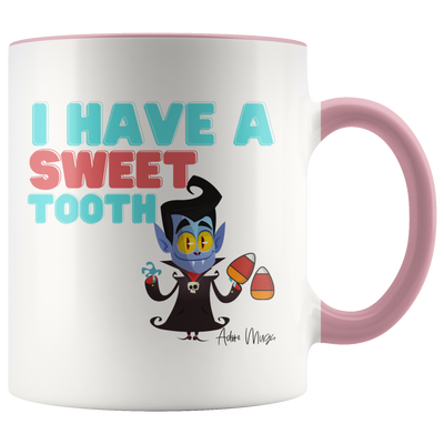 I Have A Sweet Tooth Coffee Mug - Adore Mugs