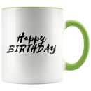 Designer Happy Birthday Coffee Mug - Adore Mugs