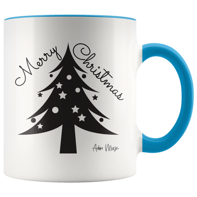 Adore Mugs Merry Christmas Tree Coffee Mug - Adore Mugs