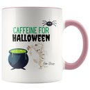 Caffeine For Halloween 11oz Coffee Mug - Adore Mugs