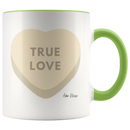 True Love Candy Heart Coffee Mug - Adore Mugs