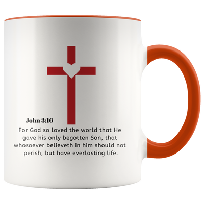 John 3:16 For God so Loved the World Coffee Mug - Adore Mugs