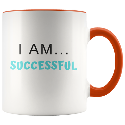 I A.M. Collection | I AM Successful Coffee White Coffee Mug - Adore Mugs