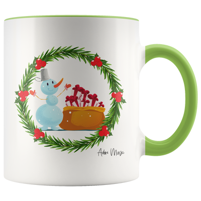 Adore Mugs Snowman With Gifts Coffee Mug - Adore Mugs