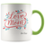 Love You Mom w/ Flowers 11oz Coffee Mug - Adore Mugs