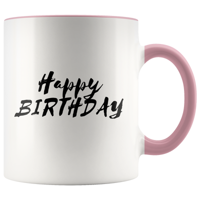 Designer Happy Birthday Coffee Mug - Adore Mugs