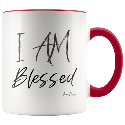 Stylish I Am Blessed Coffee Mug - Adore Mugs