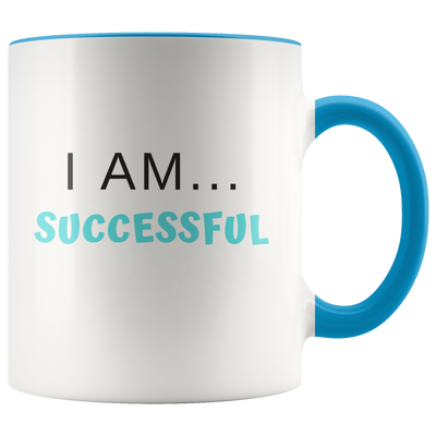 I A.M. Collection | I AM Successful Coffee White Coffee Mug - Adore Mugs
