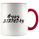 Designer Happy Birthday Coffee Mug - Adore Mugs