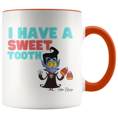I Have A Sweet Tooth Coffee Mug - Adore Mugs
