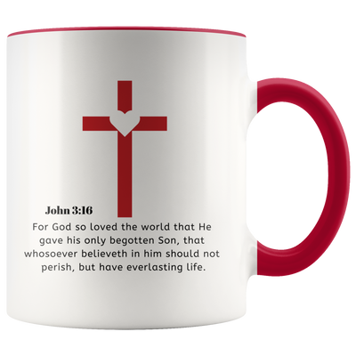 John 3:16 For God so Loved the World Coffee Mug - Adore Mugs