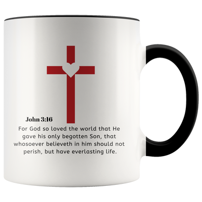 John 3:16 For God so Loved the World Coffee Mug - Adore Mugs