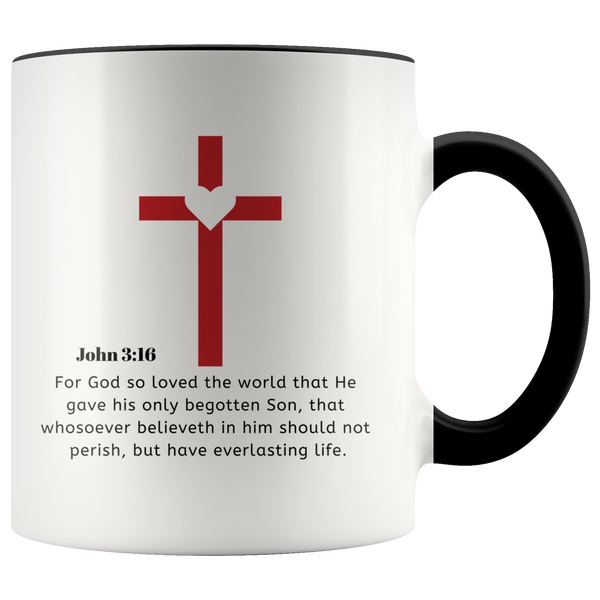 John 3:16 For God so Loved the World Coffee Mug - Adore Mugs