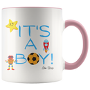 It's A Boy Coffee Mug - Adore Mugs