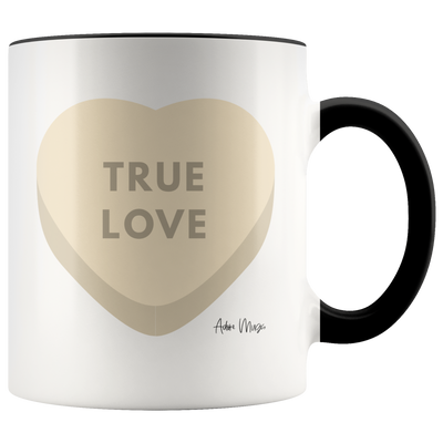 True Love Candy Heart Coffee Mug - Adore Mugs