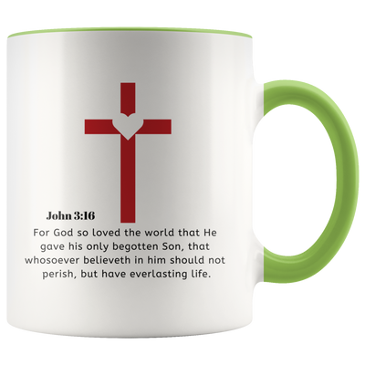 John 3:16 For God so Loved the World Coffee Mug - Adore Mugs