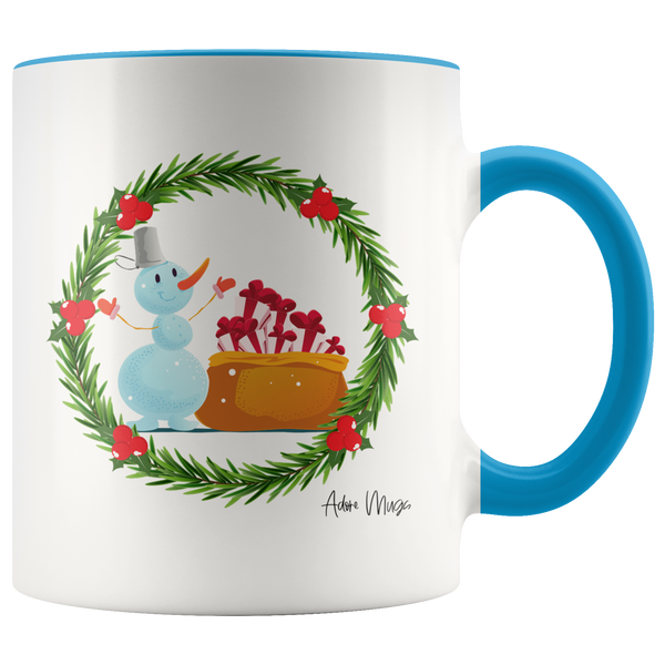 Adore Mugs Snowman With Gifts Coffee Mug - Adore Mugs