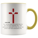 John 3:16 For God so Loved the World Coffee Mug - Adore Mugs