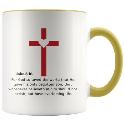 John 3:16 For God so Loved the World Coffee Mug - Adore Mugs