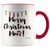 Merry Christmas Mom Lights and Hat Coffee Mug - Adore Mugs