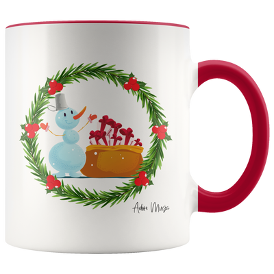 Adore Mugs Snowman With Gifts Coffee Mug - Adore Mugs