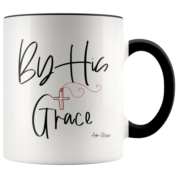 By His Grace Coffee Mug - Adore Mugs