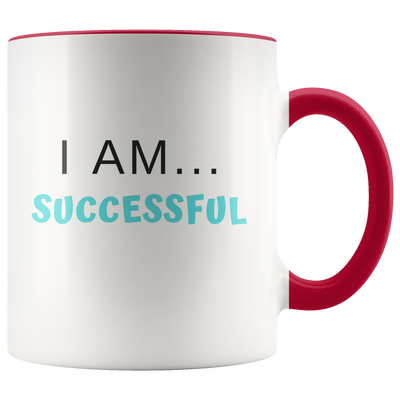 I A.M. Collection | I AM Successful Coffee White Coffee Mug - Adore Mugs