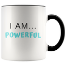 I A.M. Collection | I AM Powerful Coffee Mug - Adore Mugs
